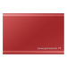 Samsung T7 - 2TB, červená - MU-PC2T0R/WW
