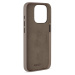 Epico Mag+ Leather Case iPhone 15 Pro - písková Písková