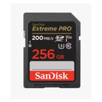 SanDisk SDXC karta 256GB Extreme PRO (200 MB/s Class 10, UHS-I U3 V30)