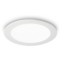 Ideallux LED stropní světlo Groove round 3 000 K 11,8cm