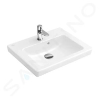 VILLEROY & BOCH Subway 2.0 Umývátko s přepadem, 450x370 mm, alpská bílá 73154501