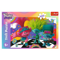 Trefl Puzzle 100 dílků - Zábavní Trollové / Universal Trolls 3 (2023)