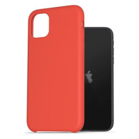 AlzaGuard Premium Liquid Silicone Case pro iPhone 11 červené