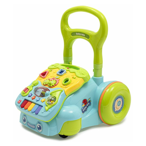 Dětské hrající chodítko Baby Mix modré