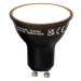 Smart GU10 stmívatelná LED lampa černá 7W 600 lm 3000K