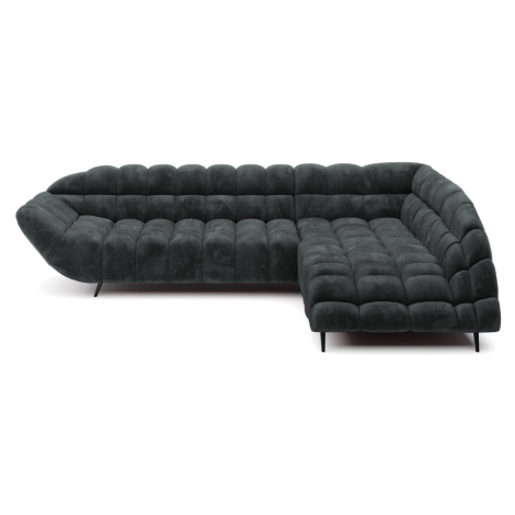 Pravostranná rohová sedačka Gappa s elektrickým nastavením hloubky sedu - Wersal