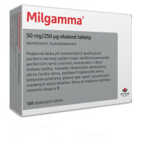 Milgamma 50 mg/250 μg 100 obalených tablet