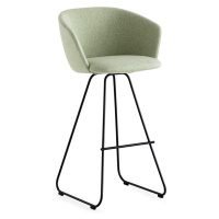 La Palma designové barové židle Glove Sled Base (výška sedáku 75 cm)