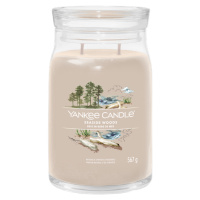 YANKEE CANDLE Signature sklo 2 knoty, Seaside Woods 567 g