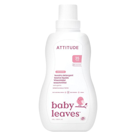 ATTITUDE Baby Leaves Prací gel pro děti bez vůně 1050 ml