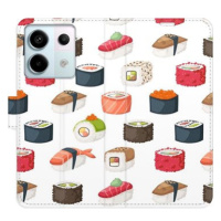 iSaprio flip pouzdro Sushi Pattern 02 pro Xiaomi Redmi Note 13 Pro+ 5G