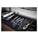 Fotografie Arrangement of hairdressing tools, Mike Harrington, 40 × 26.7 cm