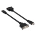 Club3D HDMI na DVI-D, single link, pasivní adaptér - CAC-HMD>DFD