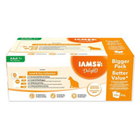 Kapsičky IAMS Delights mořské a suchozem. maso v omáčce multipack (72x85g) 6120 g