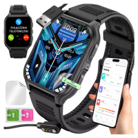 Chytré Hodinky pánské menu Pl 300 mAh Bluetooth Call!! Smart Watch Pro Fólie