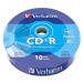 VERBATIM CD-R 700MB, 52x, wrap 10 ks