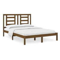 Rám postele medově hnědý masivní borovice 140 × 200 cm, 3104351