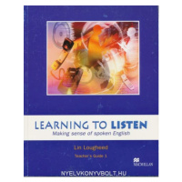 Learning to Listen Level 1 Teacher´s Book Macmillan