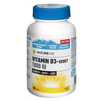 Naturevia Vitamin D3-efekt 1000 Iu Tbl.90