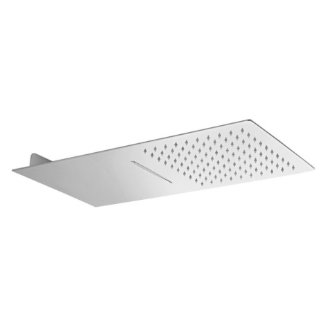 SAPHO SLIM nástěnná hlavová sprcha s kaskádou, 250x550, nerez lesk MS747