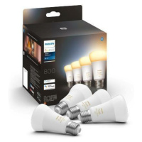 PHILIPS HUE Hue Bluetooth LED White Ambiance set 4ks žárovek Philips 8719514328280 E27 A60 6W 80