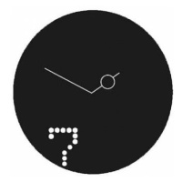 Designové nástěnné hodiny Diamantini a Domeniconi Seven 40cm