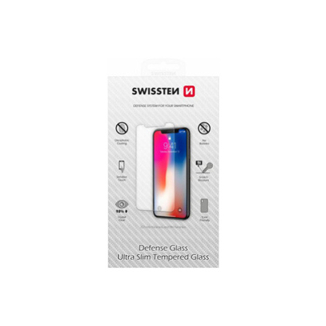 Ochranné temperované sklo Swissten, pro Apple iPhone 12 MINI, černá, case friendly and color fra