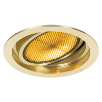 Moderní zapuštěné bodové svítidlo zlaté nastavitelné - Coop 111 Honey
