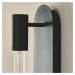 DESIGN BY US Nástěnné svítidlo Liberty Double, černé, 2 světla, výška 83 cm