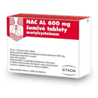 NAC AL 600MG šumivá tableta 20(2X10)