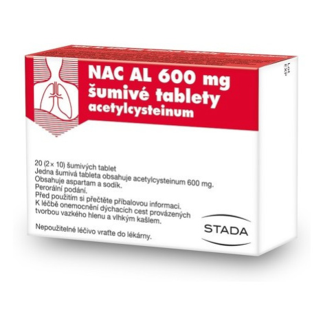 NAC AL 600MG TBL EFF 20(2X10)