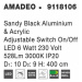 Nova Luce Moderní a nápadité LED svítidlo Amadeo NV 9118106