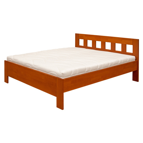 Postel Purtex Poppy Rozměr: 90x200 cm, Materiál: Buk, Moření: Bílá