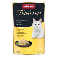 Animonda vom Feinsten Adult v omáčce 18 x 50 g - Kuřecí filet + sýr v omáčce