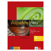 Aspekte neu B1+ – Hybride Ausgabe – Lehr./Arbeitsbuch Teil 2 + MP3 allango.net + Lizenz (24 Mona