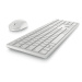 Dell Pro Wireless Keyboard and Mouse - KM5221W - US International (QWERTY) - White