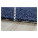 Spoltex koberce Liberec Metrážový koberec Elizabet 182 modrá - S obšitím cm