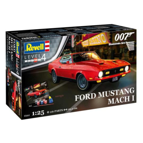 Gift-Set James Bond 05664 - "Diamonds Are Forever" Ford Mustang I (1:25) Revell