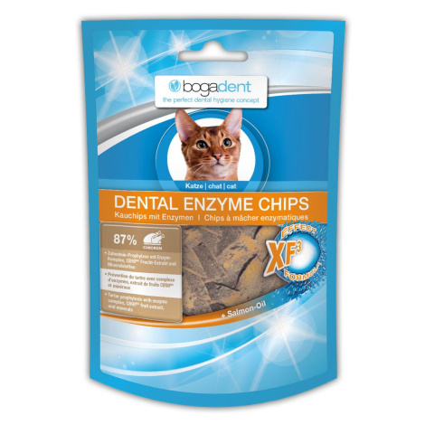 bogadent DENTAL ENZYME CHIPS CHICKEN krmivo pro kočky 50 g