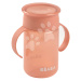 Hrnek pro miminka 360° Learning Cup Beaba Pink na učení se pít růžový od 12 měsíců