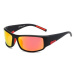 KDEAM Abbeville 3 Black / Orange Red