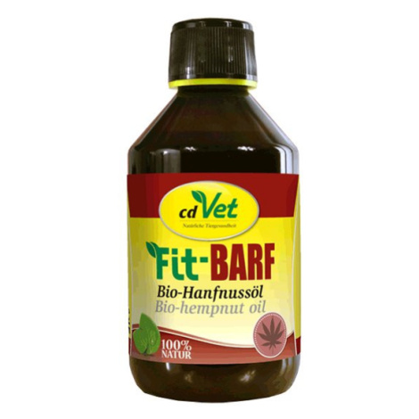 cdVet Fit-BARF bio s olejem z konopného semínka 250 ml