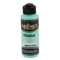 Akrylová barva Cadence Premium 120 ml - mint green světlá tyrkysová Aladine