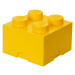 LEGO úložný box 4 - žlutá