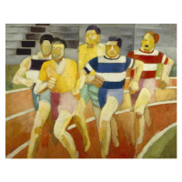 Delaunay, Robert - Obrazová reprodukce The Runners, c.1924, (40 x 30 cm)