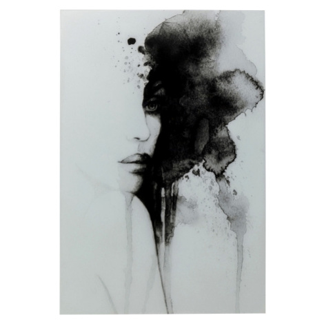 KARE Design Skleněný obraz Smokey Face 100x150cm