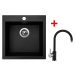 Sinks VIVA 455 Granblack + Vitalia GR VIVA 455 Granblack + Vitalia GR