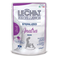 Monge LECHAT EXCELLENCE STERILIZED kachna 100g kapsička