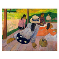 Obrazová reprodukce La Sieste -, Gauguin, Paul, 40 × 30 cm