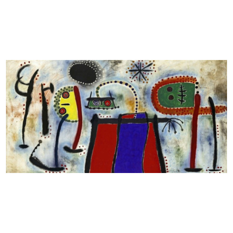 Umělecký tisk Obraz - Peinture, 1953, Joan Miró, 30 × 24 cm MIGNECO&SMITH